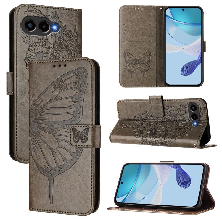 Embossed Butterfly Leather Phone Case, For T-Mobile REVVL 8 / T Phone 3 5G, For T-Mobile REVVL 7 Pro 5G, For T-Mobile REVVL 7 5G, For T-Mobile REVVL 6 Pro / 6x Pro, For T-Mobile REVVL 6 / 6x