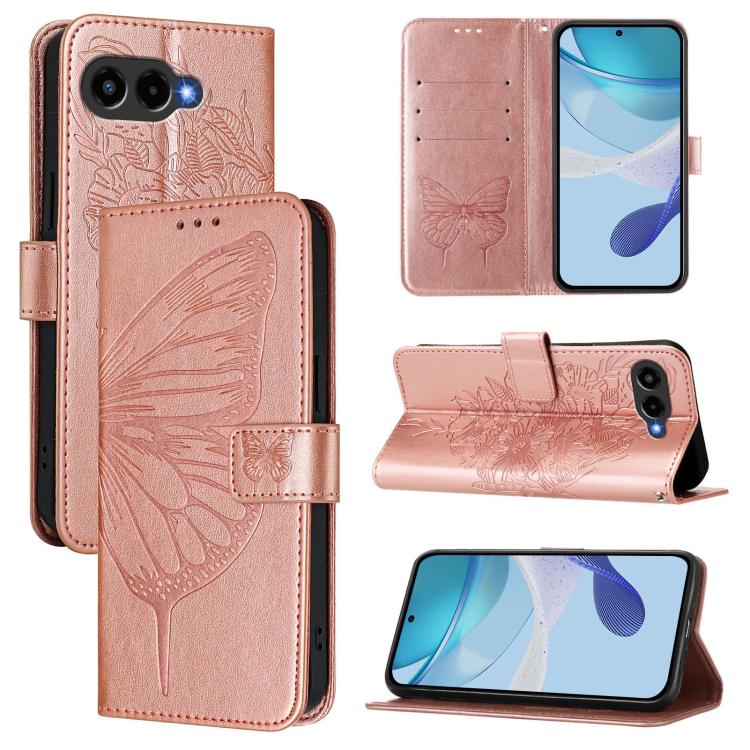 Embossed Butterfly Leather Phone Case, For T-Mobile REVVL 8 / T Phone 3 5G, For T-Mobile REVVL 7 Pro 5G, For T-Mobile REVVL 7 5G, For T-Mobile REVVL 6 Pro / 6x Pro, For T-Mobile REVVL 6 / 6x