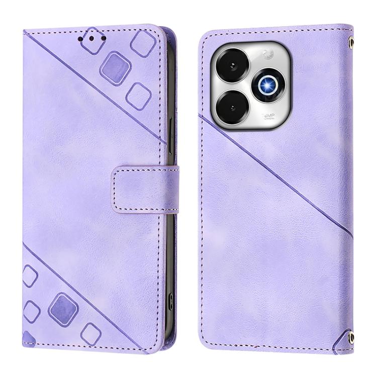 Skin-feel Embossed Leather Phone Case, For Umidigi G100X 4G / 5G, For Umidigi G100 Pro, For UMIDIGI Note 100, For Umidigi Bison X20, For Umidigi A15 / A15C / A15T, For UMIDIGI Power 7 / Power 7S, For UMIDIGI Power 7 Max