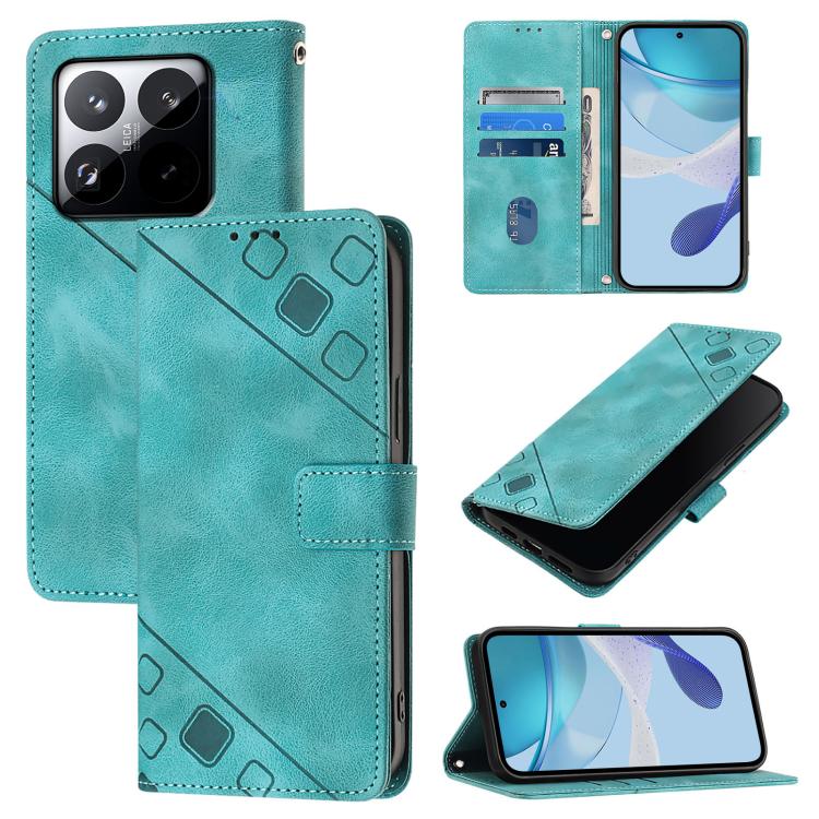 Skin-feel Embossed Leather Phone Case, For Xiaomi 17 Max 5G, For Xiaomi 17T Pro 5G, For Xiaomi Poco M7 4G 169mm, For Xiaomi 15T Pro 5G, For Xiaomi 15T 5G, For Xiaomi Civi 5 Pro 5G, For Xiaomi 15S Pro 5G, For Xiaomi Poco M7 5G / C75 4G