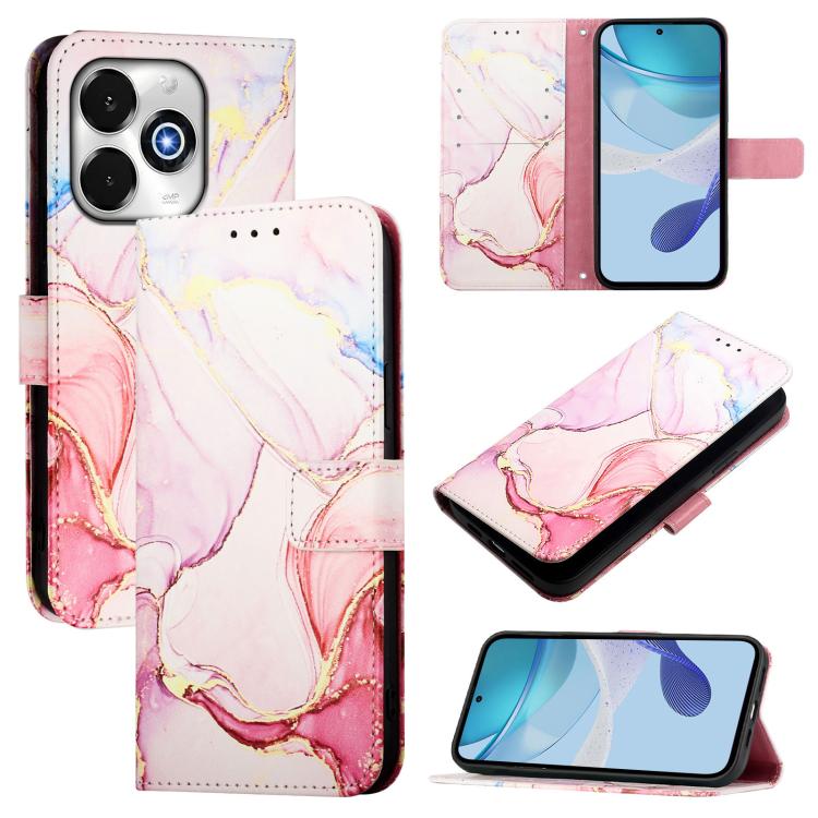 PT003 Marble Pattern Flip Leather Phone Case, For Umidigi G100x 5G / 4G, For Umidigi G100 Pro, For Umidigi Note 100, For Umidigi A15 / A15C / A15T, For Umidigi Bison X20