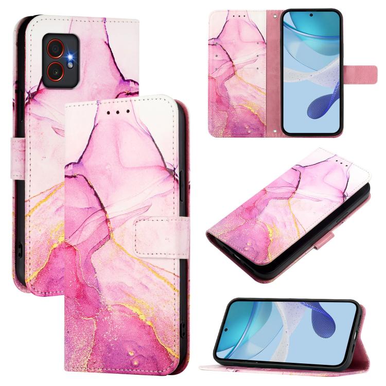 PT003 Marble Pattern Flip Leather Phone Case, For Samsung Galaxy M56, For Samsung Galaxy M16 5G / F16 5G, For Samsung Galaxy M06 5G / F6 5G, For Samsung Galaxy M35, For Samsung Galaxy XCover7 Pro