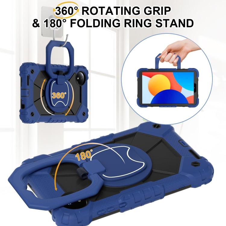 Contrast Color Robot Silicone Hybrid PC Tablet Case, For Xiaomi Redmi Pad SE 8.7