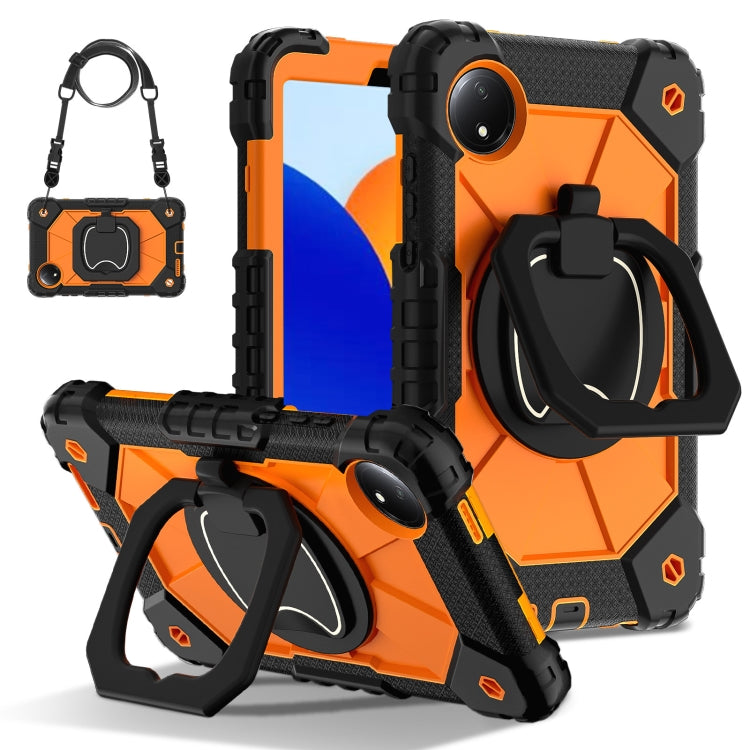 Contrast Color Robot Silicone Hybrid PC Tablet Case, For Xiaomi Redmi Pad SE 8.7