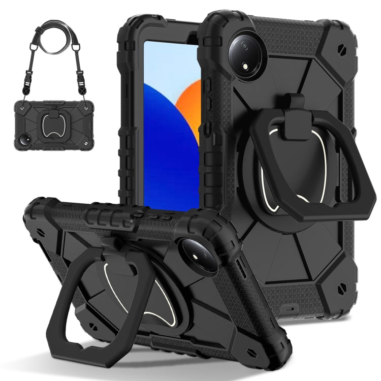 Contrast Color Robot Silicone Hybrid PC Tablet Case, For Xiaomi Redmi Pad SE 8.7