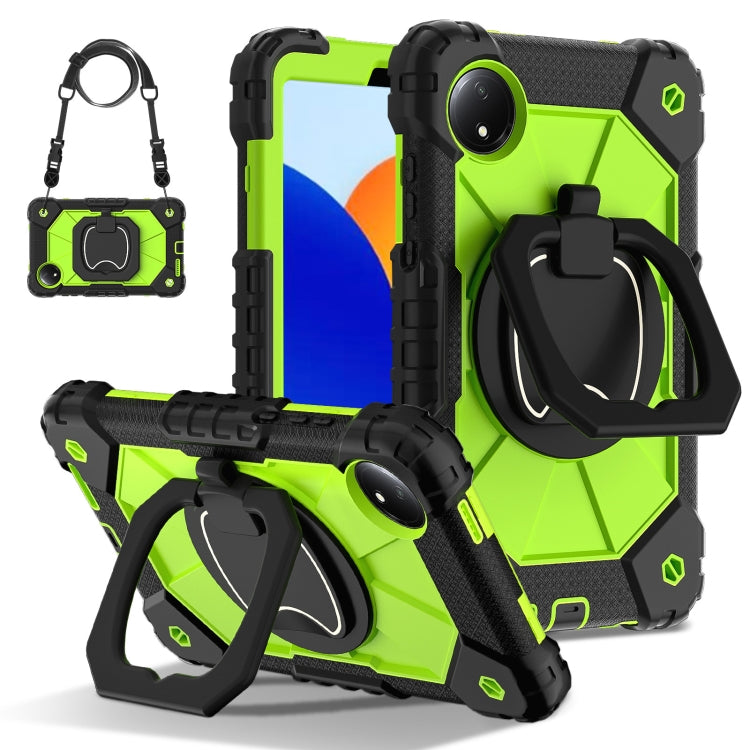 Contrast Color Robot Silicone Hybrid PC Tablet Case, For Xiaomi Redmi Pad SE 8.7