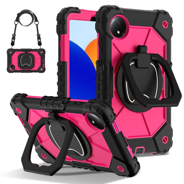 Contrast Color Robot Silicone Hybrid PC Tablet Case, For Xiaomi Redmi Pad SE 8.7