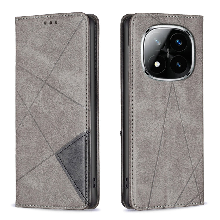 Rhombus Texture Magnetic Leather Phone Case, For Redmi K90 / Poco F8 Pro 5G, For Redmi 15 5G Global / 15 4G SEA 169.5mm, For Redmi A5 4G 171.7mm, For Redmi K80 / K80 Pro, For Redmi Note 14 Pro 4G, For Redmi Note 14 4G 163.25mm, For Redmi Note 14 5G    ...