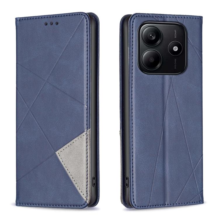 Rhombus Texture Magnetic Leather Phone Case, For Redmi K90 / Poco F8 Pro 5G, For Redmi 15 5G Global / 15 4G SEA 169.5mm, For Redmi A5 4G 171.7mm, For Redmi K80 / K80 Pro, For Redmi Note 14 Pro 4G, For Redmi Note 14 4G 163.25mm, For Redmi Note 14 5G    ...