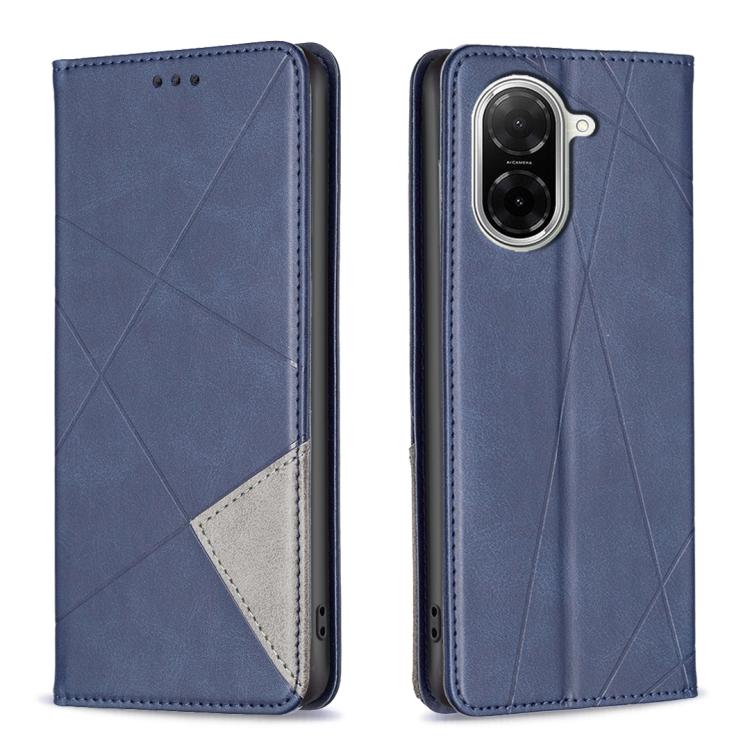 Rhombus Texture Magnetic Leather Phone Case, For Redmi K90 / Poco F8 Pro 5G, For Redmi 15 5G Global / 15 4G SEA 169.5mm, For Redmi A5 4G 171.7mm, For Redmi K80 / K80 Pro, For Redmi Note 14 Pro 4G, For Redmi Note 14 4G 163.25mm, For Redmi Note 14 5G    ...