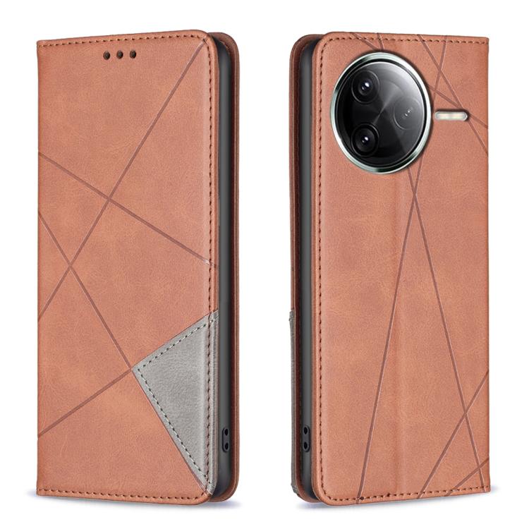 Rhombus Texture Magnetic Leather Phone Case, For Redmi K90 / Poco F8 Pro 5G, For Redmi 15 5G Global / 15 4G SEA 169.5mm, For Redmi A5 4G 171.7mm, For Redmi K80 / K80 Pro, For Redmi Note 14 Pro 4G, For Redmi Note 14 4G 163.25mm, For Redmi Note 14 5G    ...