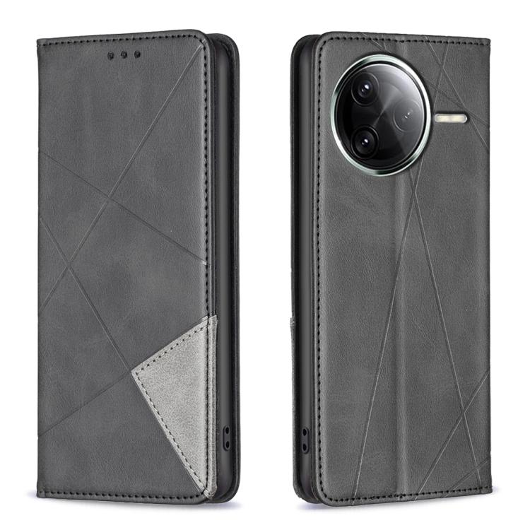 Rhombus Texture Magnetic Leather Phone Case, For Redmi K90 / Poco F8 Pro 5G, For Redmi 15 5G Global / 15 4G SEA 169.5mm, For Redmi A5 4G 171.7mm, For Redmi K80 / K80 Pro, For Redmi Note 14 Pro 4G, For Redmi Note 14 4G 163.25mm, For Redmi Note 14 5G    ...