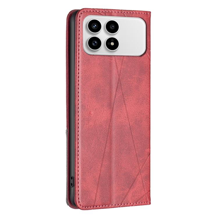 Rhombus Texture Magnetic Leather Phone Case, For Redmi K90 / Poco F8 Pro 5G, For Redmi 15 5G Global / 15 4G SEA 169.5mm, For Redmi A5 4G 171.7mm, For Redmi K80 / K80 Pro, For Redmi Note 14 Pro 4G, For Redmi Note 14 4G 163.25mm, For Redmi Note 14 5G    ...
