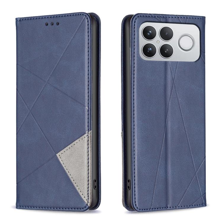 Rhombus Texture Magnetic Leather Phone Case, For Redmi K90 Max 5G, For Redmi A7 Pro 171mm / Poco C85x 5G, For Redmi 15a 5G, For Redmi Tubo 5 Max / Poco X8 Pro Max, For Redmi Tubo 5 / Poco X8 Pro 5G, For Redmi Note 15 5G Global 164mm                    ...