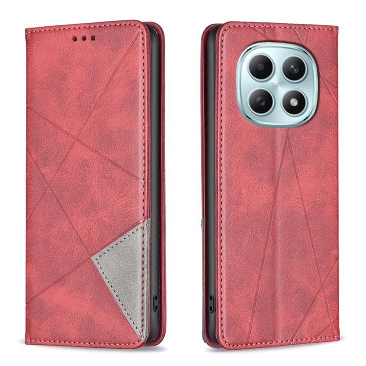 Rhombus Texture Magnetic Leather Phone Case, For Redmi K90 Max 5G, For Redmi A7 Pro 171mm / Poco C85x 5G, For Redmi 15a 5G, For Redmi Tubo 5 Max / Poco X8 Pro Max, For Redmi Tubo 5 / Poco X8 Pro 5G, For Redmi Note 15 5G Global 164mm                    ...