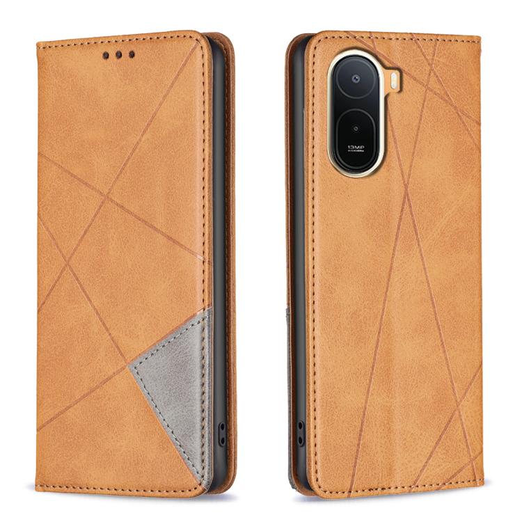 Rhombus Texture Magnetic Leather Phone Case, For Redmi K90 Max 5G, For Redmi A7 Pro 171mm / Poco C85x 5G, For Redmi 15a 5G, For Redmi Tubo 5 Max / Poco X8 Pro Max, For Redmi Tubo 5 / Poco X8 Pro 5G, For Redmi Note 15 5G Global 164mm                    ...