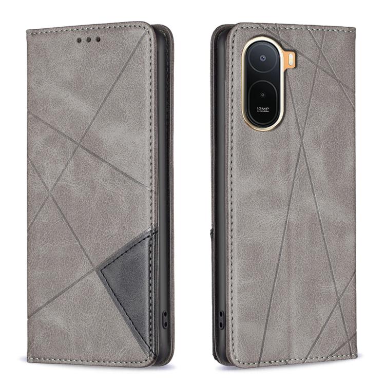 Rhombus Texture Magnetic Leather Phone Case, For Redmi K90 Max 5G, For Redmi A7 Pro 171mm / Poco C85x 5G, For Redmi 15a 5G, For Redmi Tubo 5 Max / Poco X8 Pro Max, For Redmi Tubo 5 / Poco X8 Pro 5G, For Redmi Note 15 5G Global 164mm                    ...