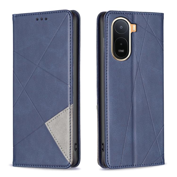 Rhombus Texture Magnetic Leather Phone Case, For Redmi A7 Pro 171mm / Poco C85x 5G, For Redmi 15a 5G, For Redmi Tubo 5 Max / Poco X8 Pro Max, For Redmi Tubo 5 / Poco X8 Pro 5G, For Redmi Note 15 5G Global 164mm, For Redmi K90 Pro Max/Poco F8 Ultra     ...