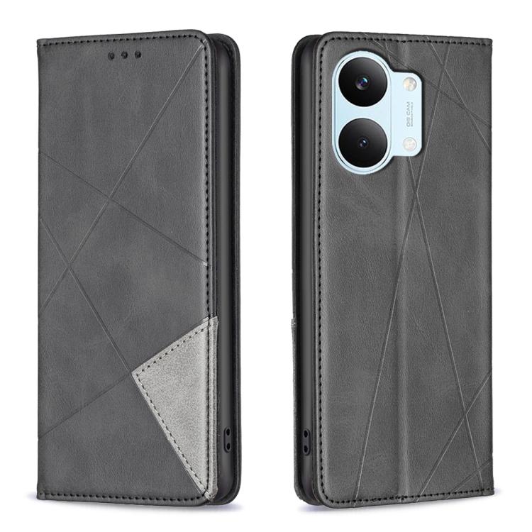 Rhombus Texture Magnetic Leather Phone Case, For Redmi K90 Max 5G, For Redmi A7 Pro 171mm / Poco C85x 5G, For Redmi 15a 5G, For Redmi Tubo 5 Max / Poco X8 Pro Max, For Redmi Tubo 5 / Poco X8 Pro 5G, For Redmi Note 15 5G Global 164mm                    ...