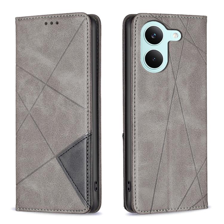 Rhombus Texture Magnetic Leather Phone Case, For Redmi Tubo 5 / Poco X8 Pro 5G, For Redmi Note 15 5G Global 164mm, For Redmi K90 Pro Max/Poco F8 Ultra, For Redmi Note 15 Pro 4G Global 163.2mm, For Redmi K90 / Poco F8 Pro 5G                             ...