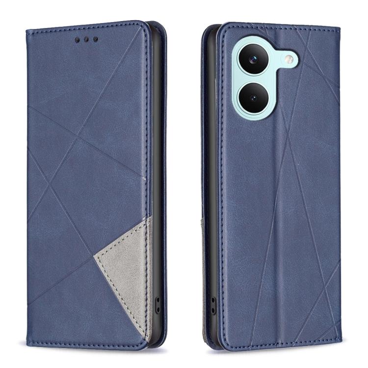 Rhombus Texture Magnetic Leather Phone Case, For Redmi Tubo 5 / Poco X8 Pro 5G, For Redmi Note 15 5G Global 164mm, For Redmi K90 Pro Max/Poco F8 Ultra, For Redmi Note 15 Pro 4G Global 163.2mm, For Redmi K90 / Poco F8 Pro 5G                             ...