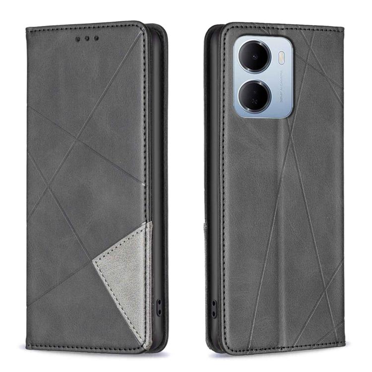 Rhombus Texture Magnetic Leather Phone Case, For Redmi A7 Pro 171mm / Poco C85x 5G, For Redmi 15a 5G, For Redmi Tubo 5 Max / Poco X8 Pro Max, For Redmi Tubo 5 / Poco X8 Pro 5G, For Redmi Note 15 5G Global 164mm, For Redmi K90 Pro Max/Poco F8 Ultra     ...