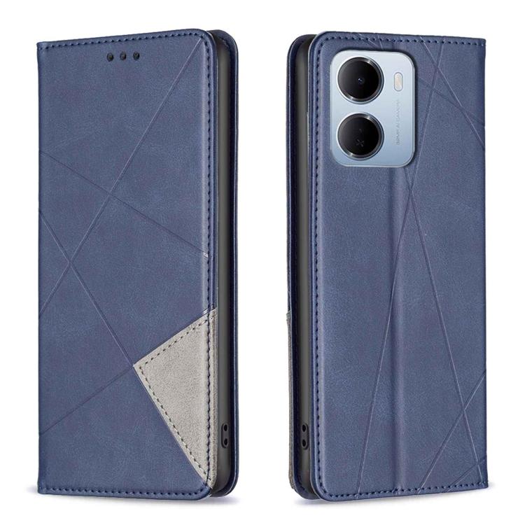 Rhombus Texture Magnetic Leather Phone Case, For Redmi A7 Pro 171mm / Poco C85x 5G, For Redmi 15a 5G, For Redmi Tubo 5 Max / Poco X8 Pro Max, For Redmi Tubo 5 / Poco X8 Pro 5G, For Redmi Note 15 5G Global 164mm, For Redmi K90 Pro Max/Poco F8 Ultra     ...