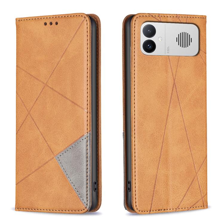 Rhombus Texture Magnetic Leather Phone Case, For Redmi K90 Max 5G, For Redmi A7 Pro 171mm / Poco C85x 5G, For Redmi 15a 5G, For Redmi Tubo 5 Max / Poco X8 Pro Max, For Redmi Tubo 5 / Poco X8 Pro 5G, For Redmi Note 15 5G Global 164mm                    ...