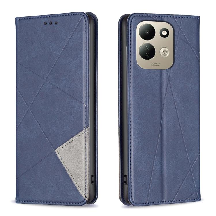 Rhombus Texture Magnetic Leather Phone Case, For Redmi Note 17 Pro 5G Global 163mm, For Redmi Note 17 Pro+ 5G Global 163mm, For Redmi 17 4G / 5G Global 170mm, For Redmi Note 17 4G Global 171mm, For Redmi K90 Max 5G, For Redmi A7 Pro 171mm / Poco C85x 5...