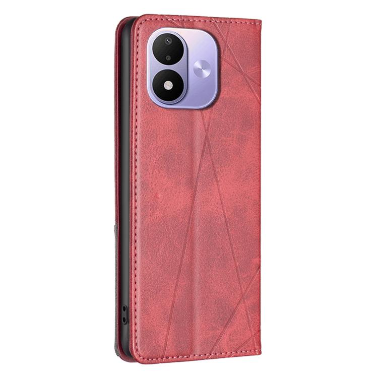 Rhombus Texture Magnetic Leather Phone Case, For Redmi Note 17 Pro 5G Global 163mm, For Redmi Note 17 Pro+ 5G Global 163mm, For Redmi 17 4G / 5G Global 170mm, For Redmi Note 17 4G Global 171mm, For Redmi K90 Max 5G, For Redmi A7 Pro 171mm / Poco C85x 5...