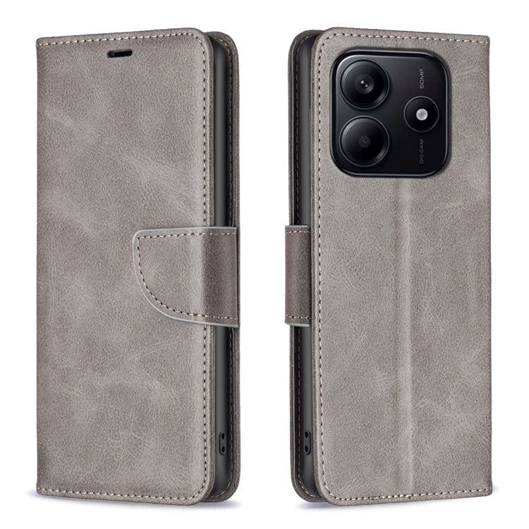 Lambskin Texture Pure Color Flip Leather Phone Case, For Redmi Note 14 Pro 4G, For Redmi Note 14 4G 163.25mm, For Redmi Note 14 5G, For Redmi Note 14 Pro 5G / Note 14 Pro+ 5G, For Redmi 14C 4G