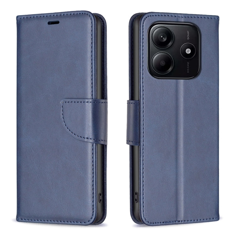Lambskin Texture Pure Color Flip Leather Phone Case, For Redmi Note 14 Pro 4G, For Redmi Note 14 4G 163.25mm, For Redmi Note 14 5G, For Redmi Note 14 Pro 5G / Note 14 Pro+ 5G, For Redmi 14C 4G