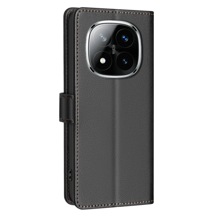 Litchi Texture RFID Anti-theft Leather Phone Case, For Redmi Note 14 Pro 5G / Note 14 Pro+ 5G, For Redmi 15C 5G / 4G EU 173mm / Poco C85 5G, For Redmi 15 5G Global / 15 4G SEA 169.5mm, For Redmi Turbo 4 Pro, For Redmi A5 4G 171.7mm                     ...