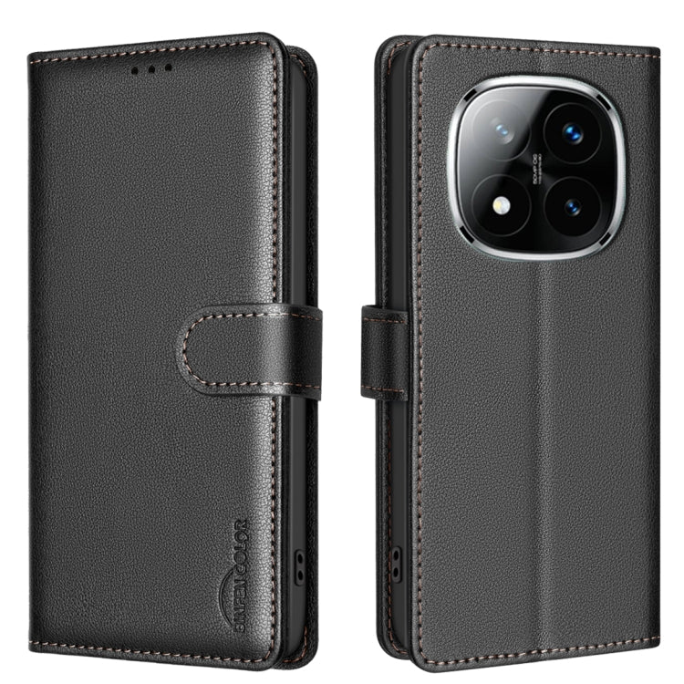 Litchi Texture RFID Anti-theft Leather Phone Case, For Redmi Note 14 Pro 5G / Note 14 Pro+ 5G, For Redmi Note 15 5G Global 164mm, For Redmi K90 Pro Max/Poco F8 Ultra, For Redmi Note 15 Pro 4G Global 163.2mm, For Redmi K90/Poco F8 Pro                   ...
