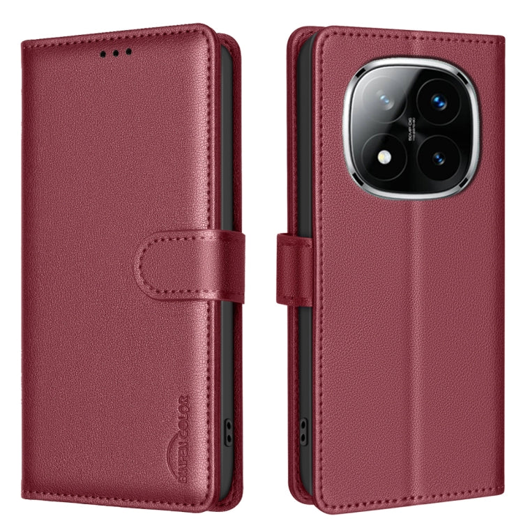 Litchi Texture RFID Anti-theft Leather Phone Case, For Redmi Note 14 Pro 5G / Note 14 Pro+ 5G, For Redmi Note 15 5G Global 164mm, For Redmi K90 Pro Max/Poco F8 Ultra, For Redmi Note 15 Pro 4G Global 163.2mm, For Redmi K90/Poco F8 Pro                   ...