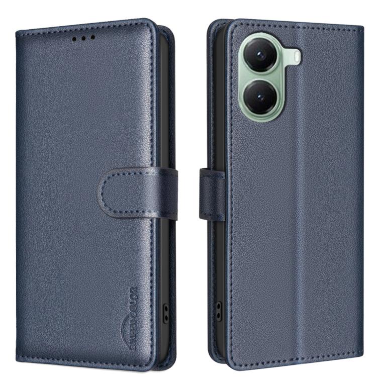 Litchi Texture RFID Anti-theft Leather Phone Case, For Redmi Note 14 Pro 5G / Note 14 Pro+ 5G, For Redmi 15C 5G / 4G EU 173mm / Poco C85 5G, For Redmi 15 5G Global / 15 4G SEA 169.5mm, For Redmi Turbo 4 Pro, For Redmi A5 4G 171.7mm                     ...