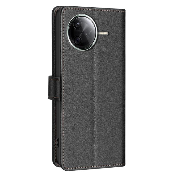 Litchi Texture RFID Anti-theft Leather Phone Case, For Redmi K80 / K80 Pro, For Redmi Turbo 4, For Redmi Note 14 Pro 4G, For Redmi Note 14 4G 163.25mm, For Redmi Note 14 5G, For Redmi 14C 4G