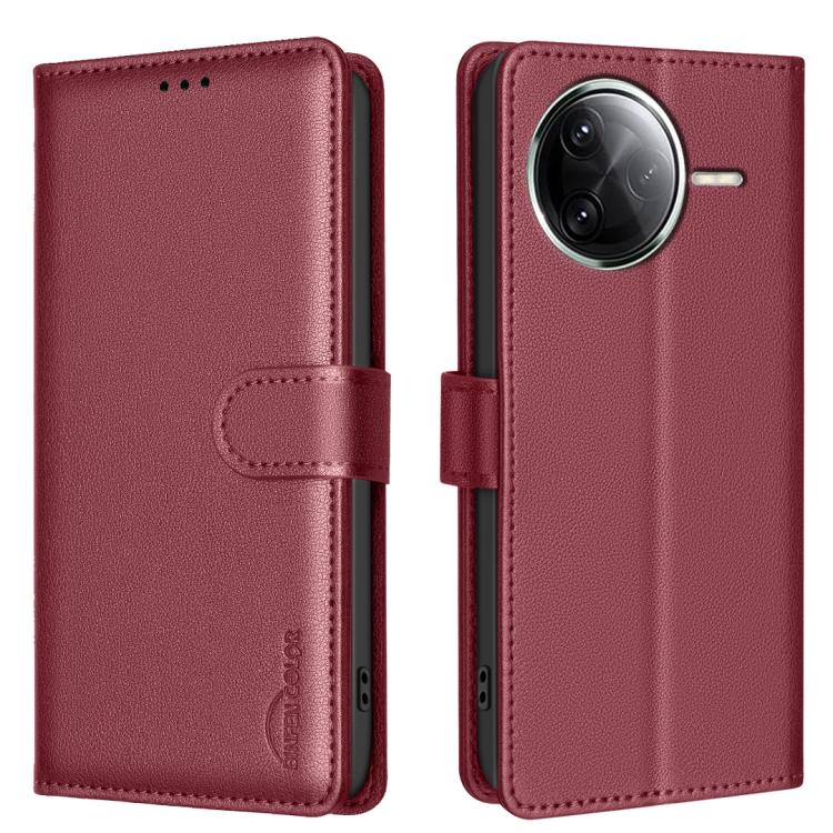 Litchi Texture RFID Anti-theft Leather Phone Case, For Redmi Note 14 Pro 5G / Note 14 Pro+ 5G, For Redmi 15C 5G / 4G EU 173mm / Poco C85 5G, For Redmi 15 5G Global / 15 4G SEA 169.5mm, For Redmi Turbo 4 Pro, For Redmi A5 4G 171.7mm                     ...