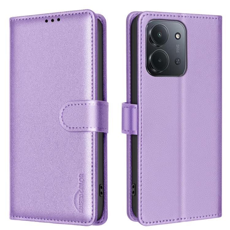 Litchi Texture RFID Anti-theft Leather Phone Case, For Redmi Note 14 Pro 5G / Note 14 Pro+ 5G, For Redmi 15C 5G / 4G EU 173mm / Poco C85 5G, For Redmi 15 5G Global / 15 4G SEA 169.5mm, For Redmi Turbo 4 Pro, For Redmi A5 4G 171.7mm                     ...