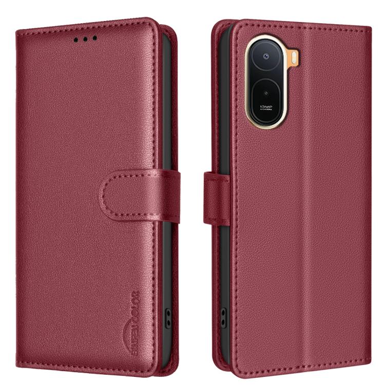 Litchi Texture RFID Anti-theft Leather Phone Case, For Redmi K90 Max 5G, For Redmi A7 Pro 171mm / Poco C85x 5G, For Redmi 15a 5G, For Redmi Tubo 5 Max / Poco X8 Pro Max, For Redmi Tubo 5 / Poco X8 Pro 5G, For Redmi Note 15 5G Global 164mm              ...