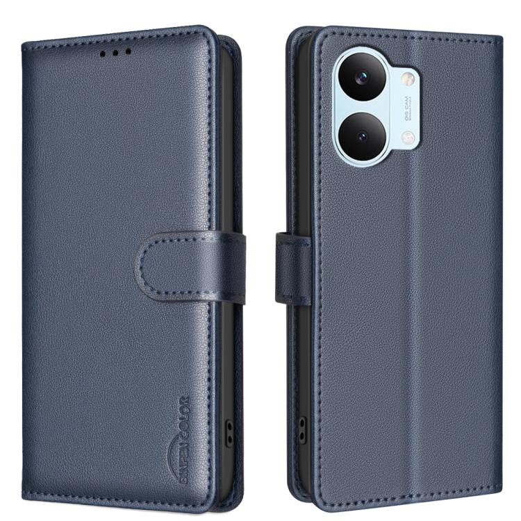 Litchi Texture RFID Anti-theft Leather Phone Case, For Redmi A7 Pro 171mm / Poco C85x 5G, For Redmi 15a 5G, For Redmi Tubo 5 Max / Poco X8 Pro Max, For Redmi Tubo 5 / Poco X8 Pro 5G, For Redmi Note 15 5G Global 164mm                                    ...