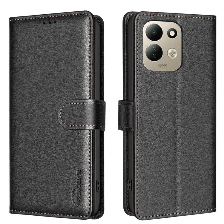 Litchi Texture RFID Anti-theft Leather Phone Case, For Redmi Note 17 Pro 5G Global 163mm, For Redmi Note 17 Pro+ 5G Global 163mm, For Redmi 17 4G / 5G Global 170mm, For Redmi Note 17 4G Global 171mm, For Redmi K90 Max 5G                                ...