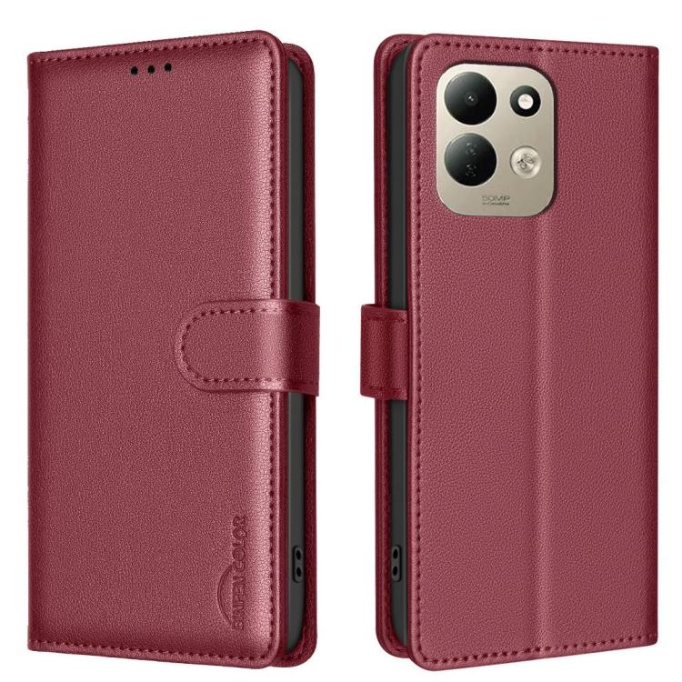 Litchi Texture RFID Anti-theft Leather Phone Case, For Redmi Note 17 Pro 5G Global 163mm, For Redmi Note 17 Pro+ 5G Global 163mm, For Redmi 17 4G / 5G Global 170mm, For Redmi Note 17 4G Global 171mm, For Redmi K90 Max 5G                                ...