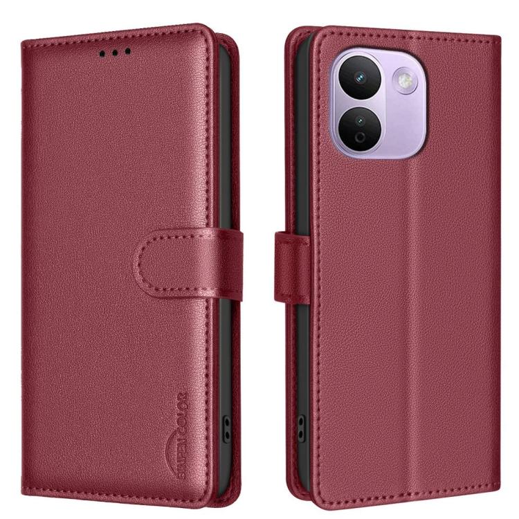Litchi Texture RFID Anti-theft Leather Phone Case, For Redmi Note 17 Pro 5G Global 163mm, For Redmi Note 17 Pro+ 5G Global 163mm, For Redmi 17 4G / 5G Global 170mm, For Redmi Note 17 4G Global 171mm, For Redmi K90 Max 5G                                ...