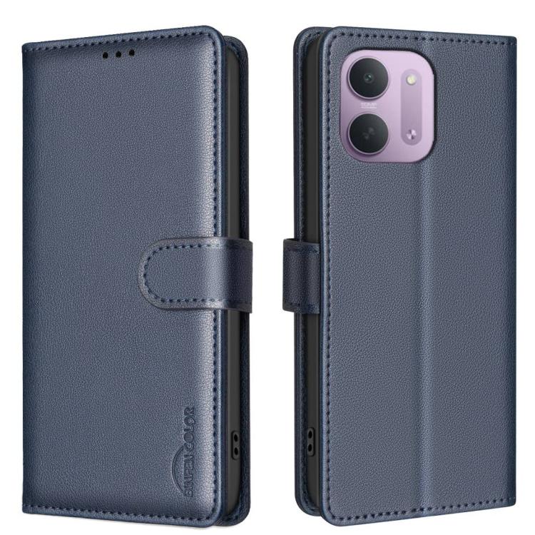 Litchi Texture RFID Anti-theft Leather Phone Case, For Redmi Note 17 4G Global 169.7mm, For Redmi 15C 5G/4G Global 171/Poco C85 4G, For Redmi Note 17 Pro+ 5G Global 163.4mm, For Redmi Note 17 Pro 5G Global 163.5mm, For Redmi K90 Pro Max/K100 Pro Max   ...