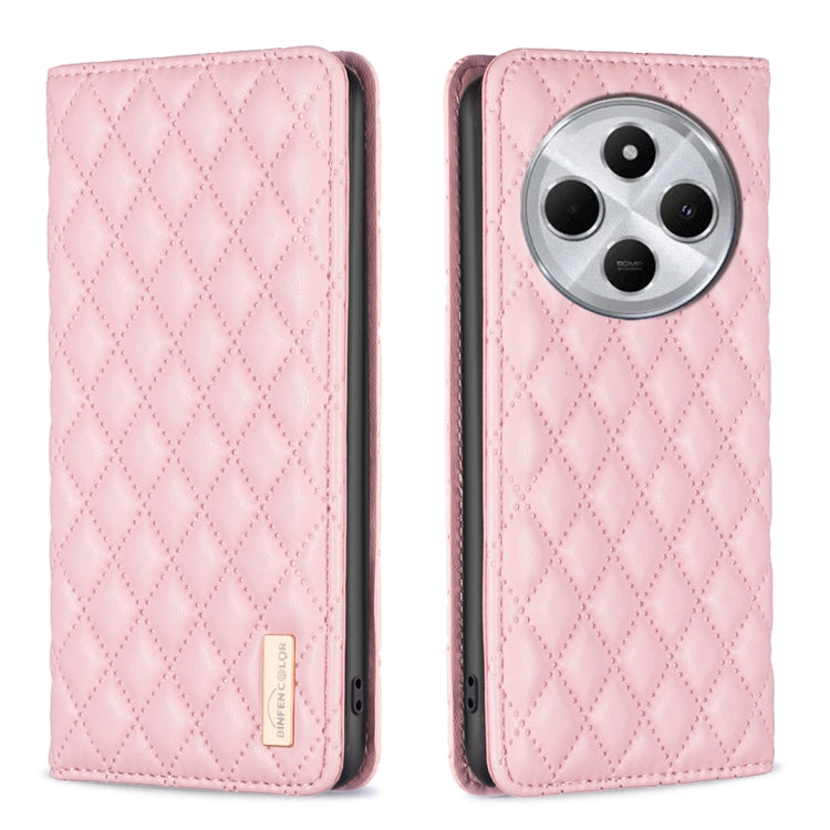 Diamond Lattice Magnetic Leather Flip Phone Case, For Redmi K90 Max 5G, For Redmi Note 14 Pro 4G, For Redmi Note 14 4G 163.25mm, For Redmi Note 14 5G, For Redmi Note 14 Pro 5G / Note 14 Pro+ 5G, For Redmi 14C 4G