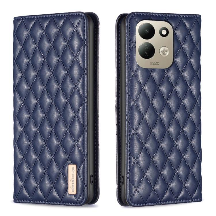 Diamond Lattice Magnetic Leather Flip Phone Case, For Redmi Note 17 Pro 5G Global 163mm, For Redmi Note 17 Pro+ 5G Global 163mm, For Redmi 17 4G / 5G Global 170mm, For Redmi Note 17 4G Global 171mm, For Redmi K90 Max 5G, For Redmi Note 14 Pro 4G       ...