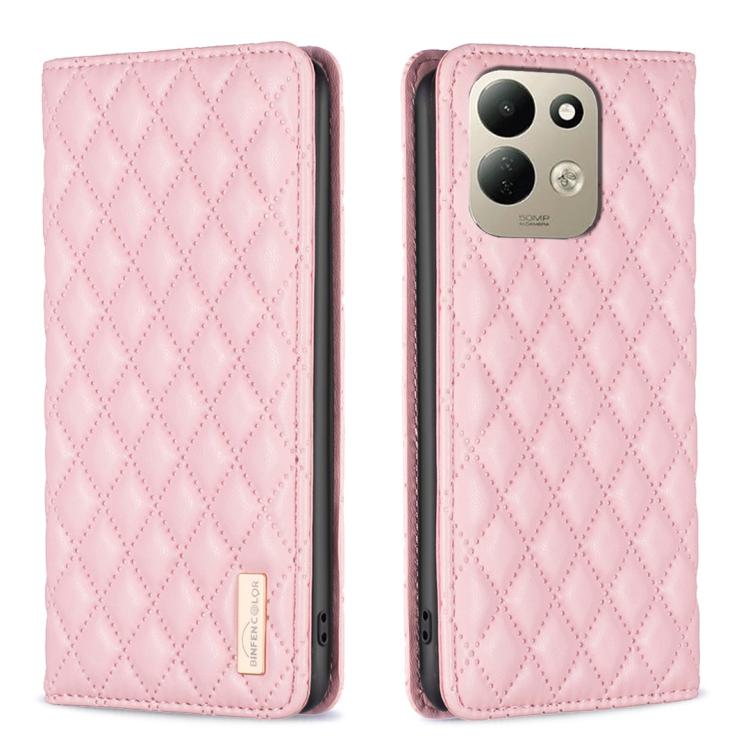 Diamond Lattice Magnetic Leather Flip Phone Case, For Redmi Note 17 Pro 5G Global 163mm, For Redmi Note 17 Pro+ 5G Global 163mm, For Redmi 17 4G / 5G Global 170mm, For Redmi Note 17 4G Global 171mm, For Redmi K90 Max 5G, For Redmi Note 14 Pro 4G       ...