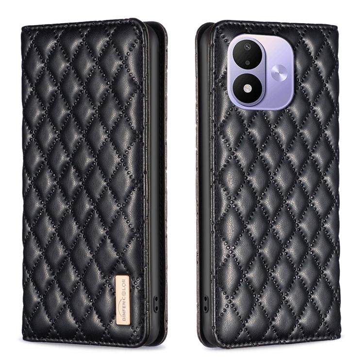 Diamond Lattice Magnetic Leather Flip Phone Case, For Redmi Note 17 Pro 5G Global 163mm, For Redmi Note 17 Pro+ 5G Global 163mm, For Redmi 17 4G / 5G Global 170mm, For Redmi Note 17 4G Global 171mm, For Redmi K90 Max 5G, For Redmi Note 14 Pro 4G       ...