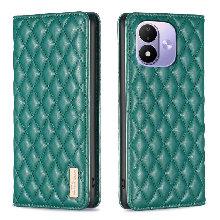 Diamond Lattice Magnetic Leather Flip Phone Case, For Redmi Note 17 Pro 5G Global 163mm, For Redmi Note 17 Pro+ 5G Global 163mm, For Redmi 17 4G / 5G Global 170mm, For Redmi Note 17 4G Global 171mm, For Redmi K90 Max 5G, For Redmi Note 14 Pro 4G       ...